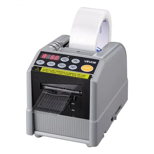 VEVOR Automatischer Klebebandspender mit 5-999mm Einstellbare Schnittlänge, Elektrischer Klebebandschneider für Verpackung Lagerung, 6-60mm Bandbreite, Geeignet für Bänder & Schleifen, Tastensteuerung – Bild 10