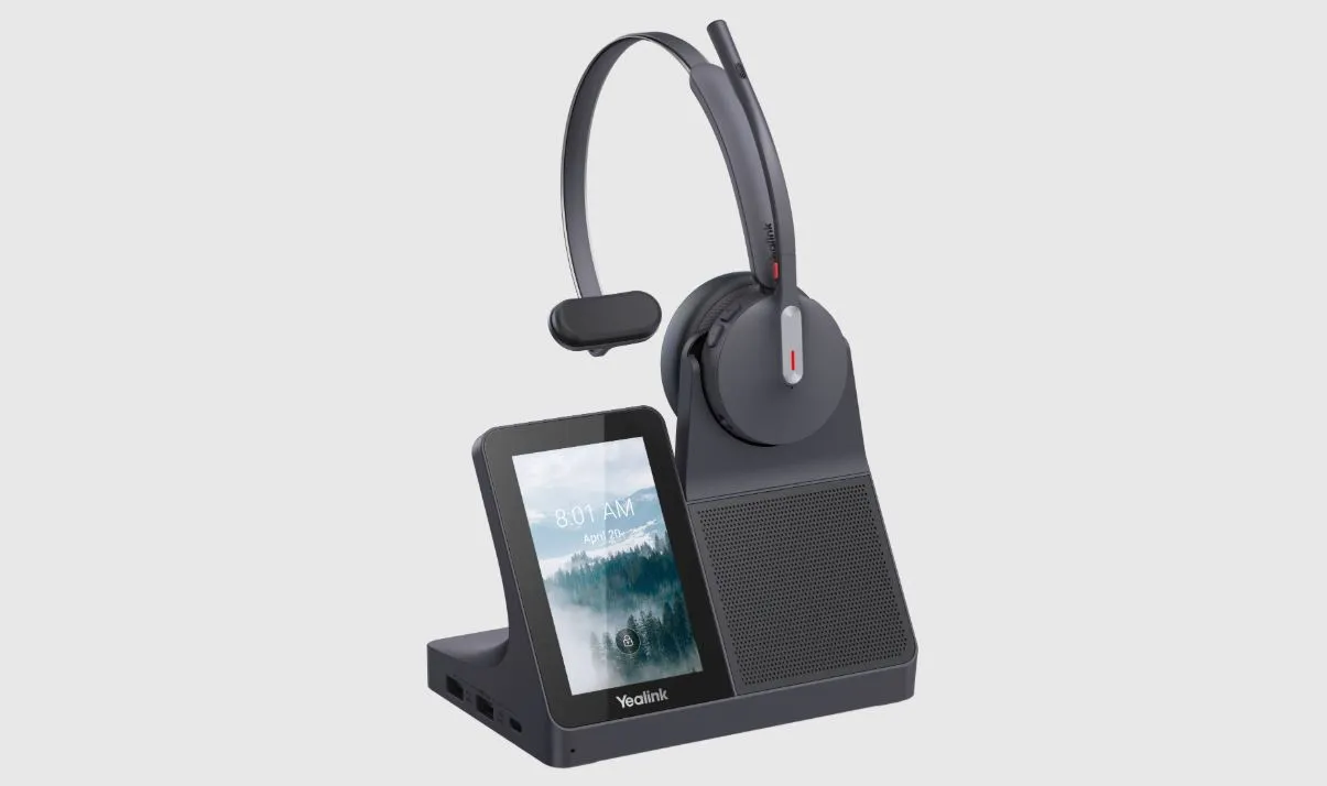 Yealink Dect Headset WH64 Workstation Mono Yealink Dect Headset WH64 Workstation Mono