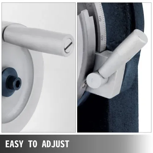 VEVOR Trennscheibe Durchmesser 150 mm, Trennplatte Set mit Grundabmessungen Horizontal 180 x 170 mm, Trennplatte Set für Drehtisch Höhe 80 mm, Teilapparat für kreisförmige Schneidarbeiten, Drehtisch – Bild 4