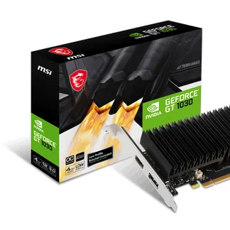 MSI GeForce GT 1030 4GHD4 LP OC NVIDIA 4 GB GDDR4 MSI GeForce GT 1030 4GHD4 LP OC NVIDIA 4 GB GDDR4