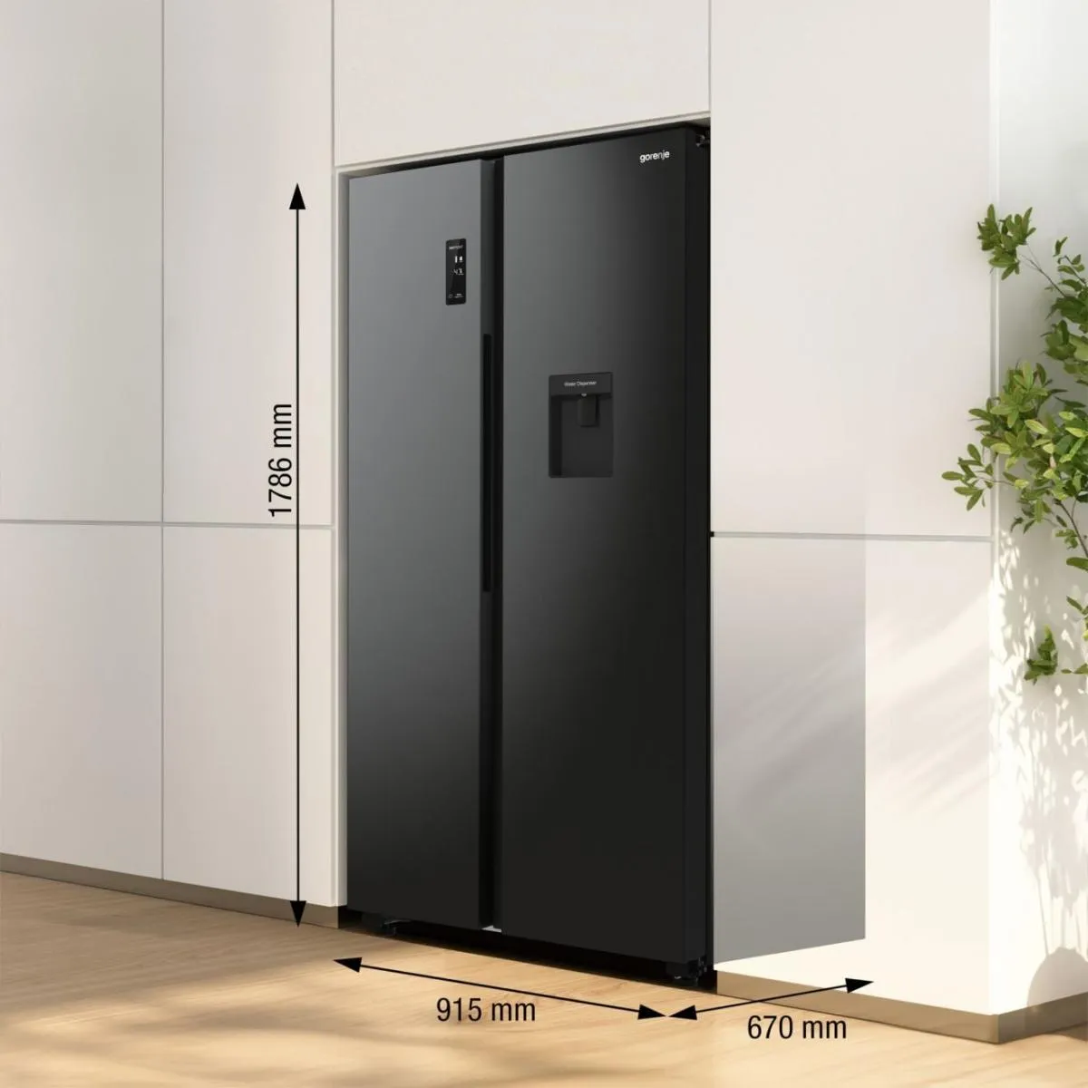 Gorenje Side by Side NRR9185EABXLWD H247B – Bild 2