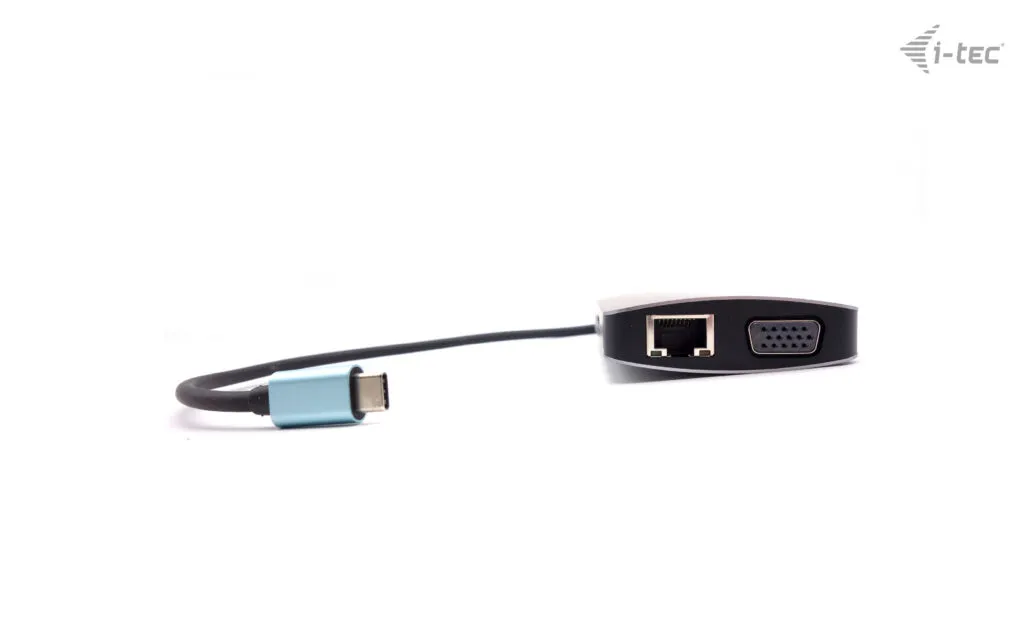 i-tec Metal USB-C Travel Nano Dock HDMI/VGA with LAN + Power Delivery 100 W – Bild 5