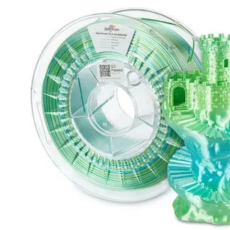 Spectrum Filament · SILK PLA Rainbow · OCEAN MELANGE · 1.75mm · 1kg Spectrum Filament · SILK PLA Rainbow · OCEAN MELANGE · 1.75mm · 1kg