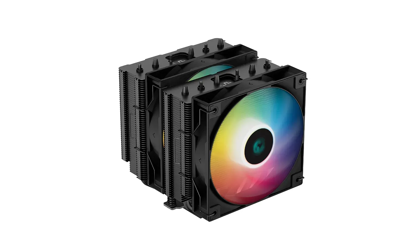 DeepCool AG620 BK ARGB Prozessor Luftkühlung 12 cm Schwarz, Weiß 1 Stück(e) DeepCool AG620 BK ARGB Prozessor Luftkühlung 12 cm Schwarz, Weiß 1 Stück(e)
