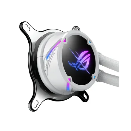 ASUS ROG STRIX LC II 240 ARGB Prozessor All-in-One-Flüssigkeitskühler 12 cm Weiß – Bild 2