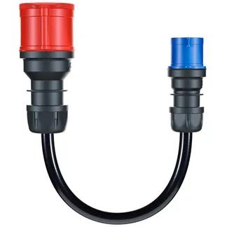 Adapter für Gemini flex 22 kW, CEE rot Drehstrom 32A > CEE blau 16A Adapter für Gemini flex 22 kW, CEE rot Drehstrom 32A > CEE blau 16A