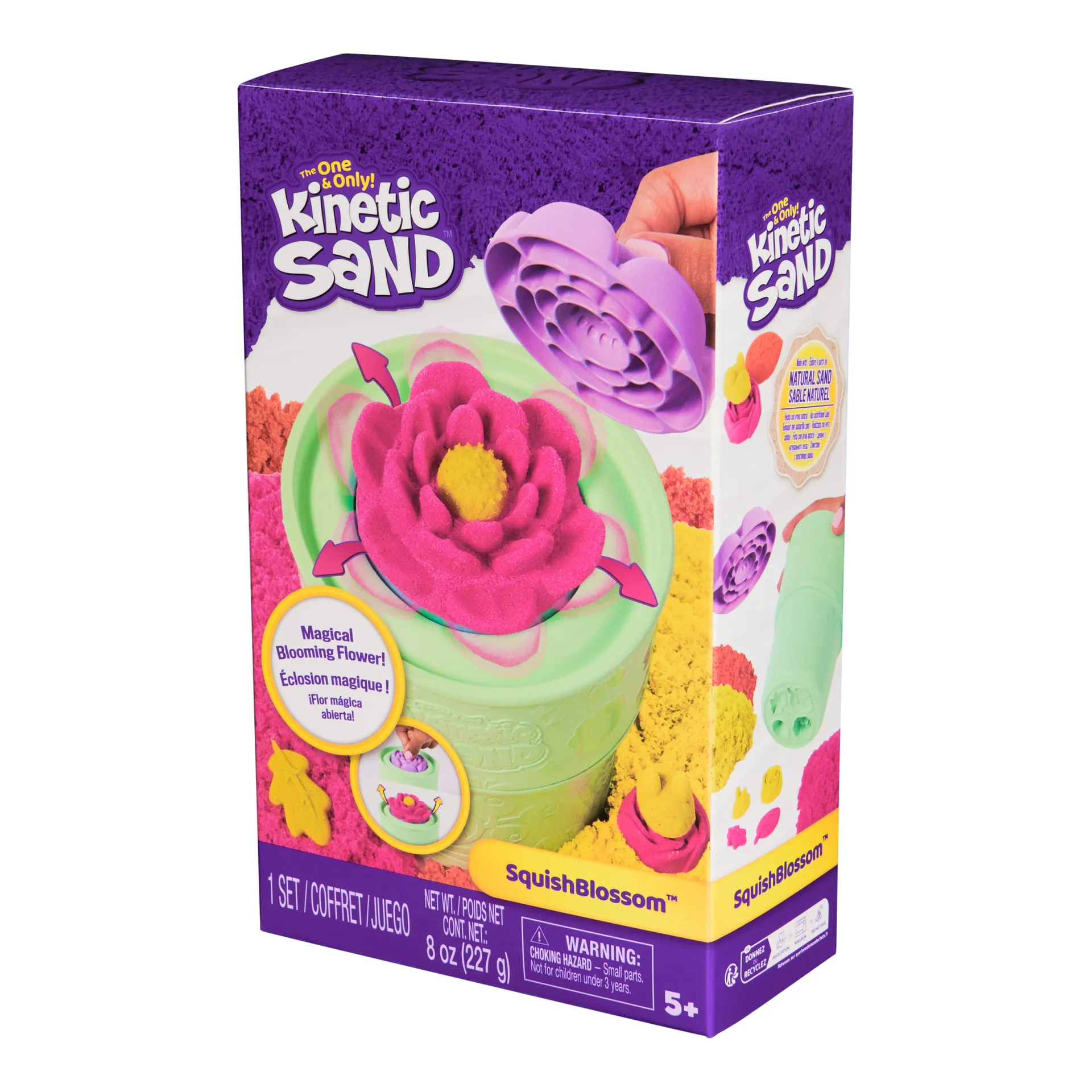 Kinetic Sand Squish Blumen Set – Bild 7