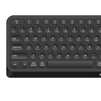 Philips 4000 series SPT6407B/31 Tastatur Maus enthalten Universal RF Wireless + Bluetooth QWERTY Englisch Schwarz Philips 4000 series SPT6407B/31 Tastatur Maus enthalten Universal RF Wireless + Bluetooth QWERTY Englisch Schwarz