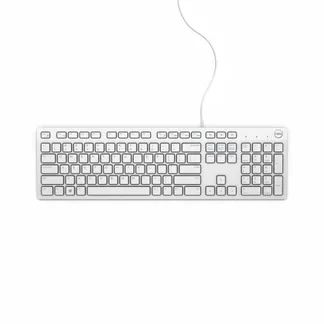 DELL kabelgebundene Tastatur – KB216 – deutsch (QWERTZ) – weiß DELL kabelgebundene Tastatur – KB216 – deutsch (QWERTZ) – weiß