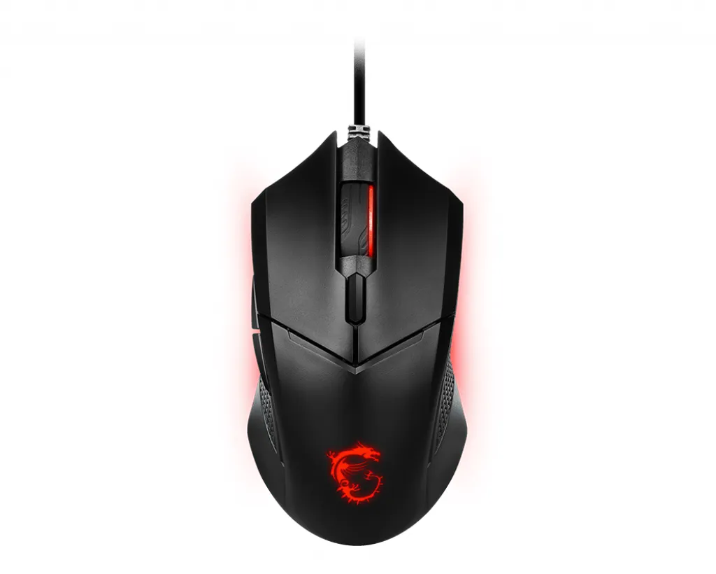 MSI Clutch GM08 Maus Gaming Beidhändig USB Typ-A Optisch 4200 DPI – Bild 2
