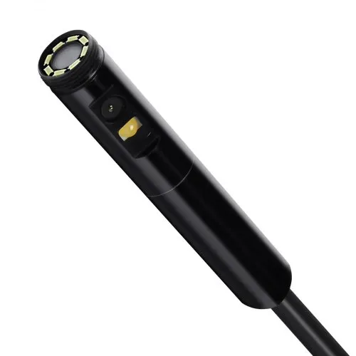 VEVOR Endoskopkamera mit Licht, Dual Lens Endoskop für Android & iOS, 1920P HD-Inspektionskamera mit 8+1 LED-Leuchten, 2-fachem Zoom, 3 m Schlangenkabel, IP67 wasserdichte Kamera für Auto, Sanitär – Bild 9