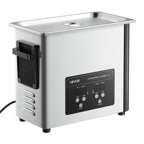 VEVOR 6 L Ultraschallreiniger, professionelle Ultraschallreinigungsmaschine mit Reinigungskorb & Digitalanzeige, 120 W Edelstahl 40 kHz Industrielle Reinigungsmaschine für Uhren Schmuck – Bild 9