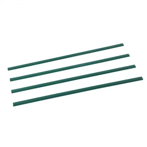 VEVOR Sichtschutzlamellen 1130 mm, doppelwandige vertikale Lamellen mit Bodenverriegelung und Flügeln für Maschendrahtzäune, HDPE-Maschendrahtlamellen, ideal für Garten und Bauernhof (grün) – Bild 9
