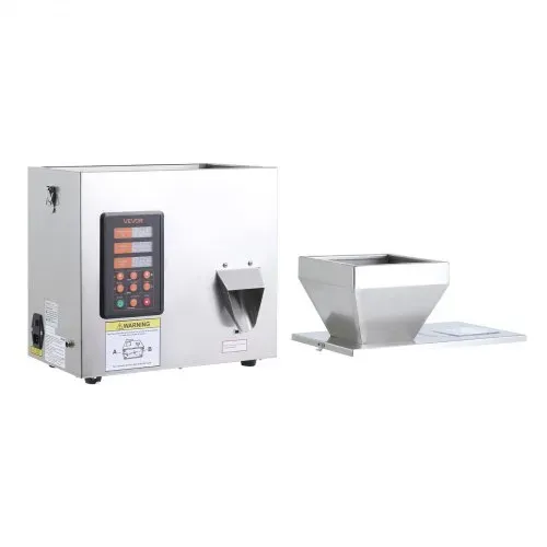 VEVOR Pulverabfüllmaschine Partikelspender Pulverfüller Automatisch 1-99,9g, Intelligentes Wiegen & Abfüllen, Edelstahlkonstruktion, Hohe Genauigkeit, Ideal für Nüsse Samen Kaffeebohnen Getreide Mehl – Bild 10