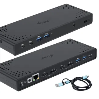 i-tec USB 3.0 / USB-C / Thunderbolt 3 Dual Display Docking Station Gen2 + Power Delivery 100W i-tec USB 3.0 / USB-C / Thunderbolt 3 Dual Display Docking Station Gen2 + Power Delivery 100W