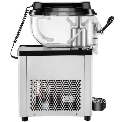 VEVOR Kommerzielle Slushy-Maschine, 6L Tassen Einzelschüssel Slush Ice Maschine, 300W 220V, Edelstahl Margarita Smoothie Frozen Drink Maker, Slushie Maschine für Supermärkte, Cafés, Restaurants, Bars – Bild 9