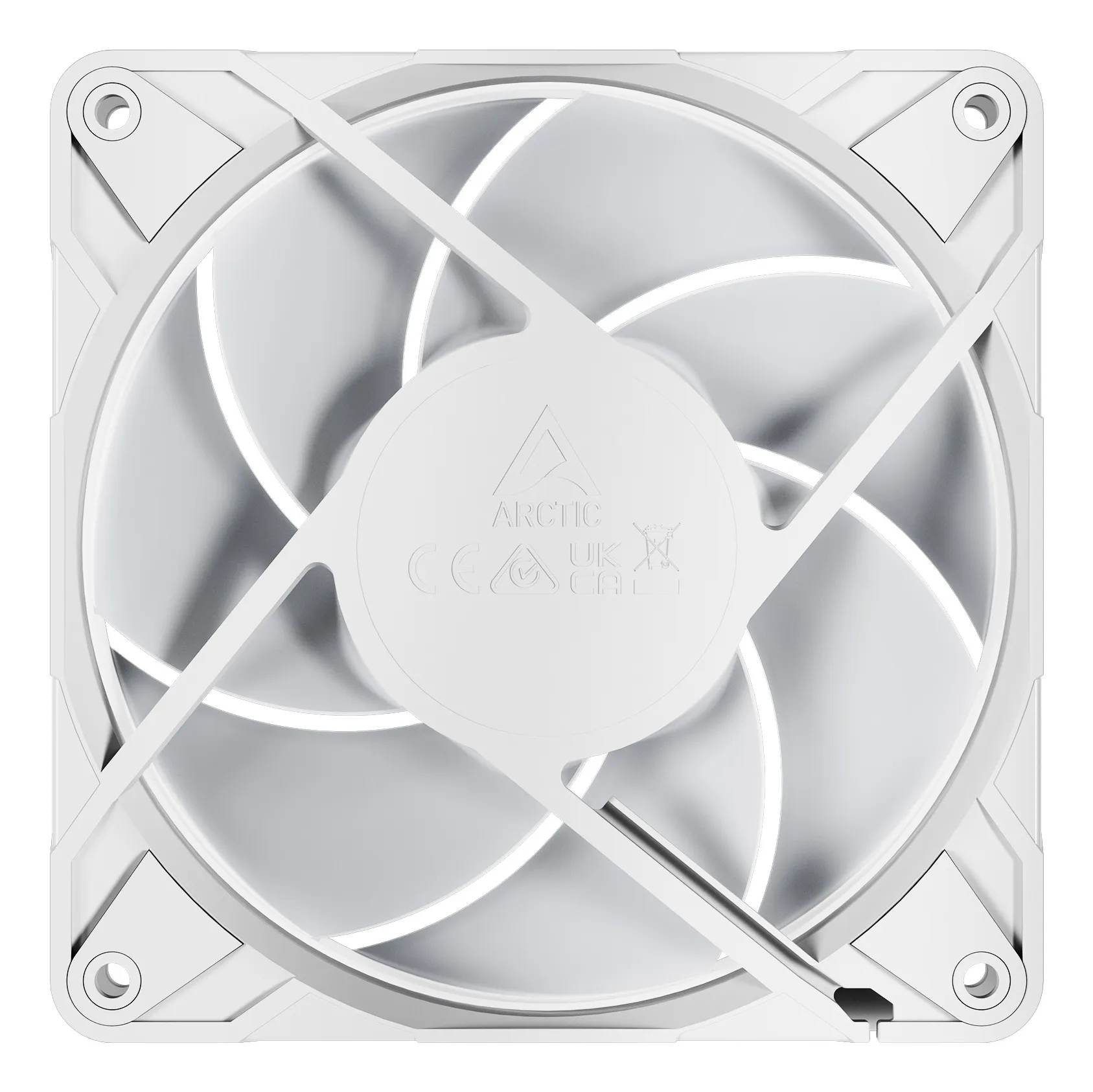 ARCTIC Freezer P12 Pro A-RGB (White) - 120 mm A-RGB PWM-Lüfter mit Kabelsplitt – Bild 6