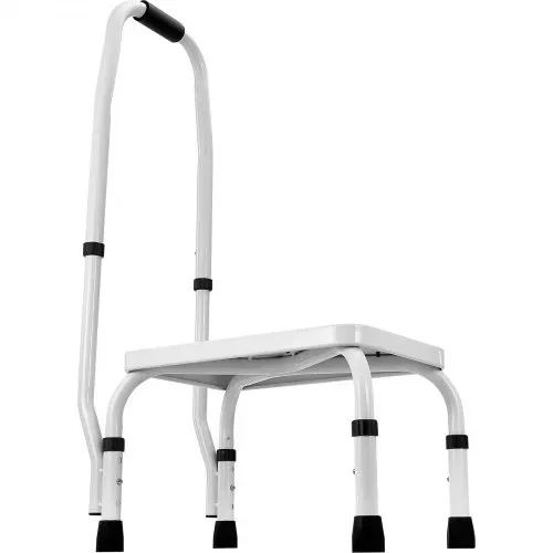 VEVOR Haushaltsleiter 810 x 417 x 285 mm Trittleiter faltbar Stahl Stehleiter 1 Stufe Stufenleiter 150 kg Tragfähigkeit Klapptritt Einzellstufenleiter 810 mm hoch Küchenleiter Rutschfest Tritthocker – Bild 10