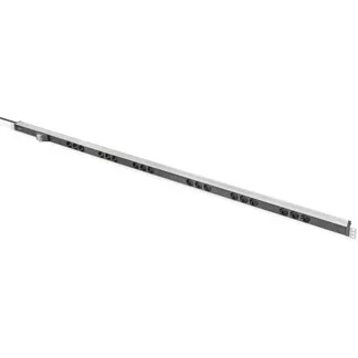 Steckdosenleiste mit Aluminiumprofil, 18-fach, 42HE Steckdosenleiste mit Aluminiumprofil, 18-fach, 42HE