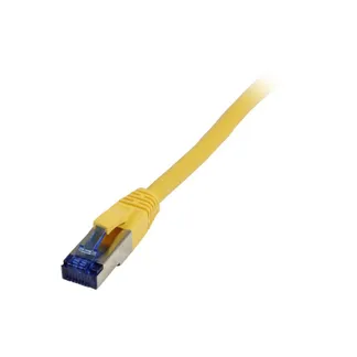 Patchkabel RJ45, CAT6A 500Mhz, 0.5m, gelb, S-STP(S/FTP), TPE/LSZH(Superflex), AWG26, Synergy 21 Patchkabel RJ45, CAT6A 500Mhz, 0.5m, gelb, S-STP(S/FTP), TPE/LSZH(Superflex), AWG26, Synergy 21