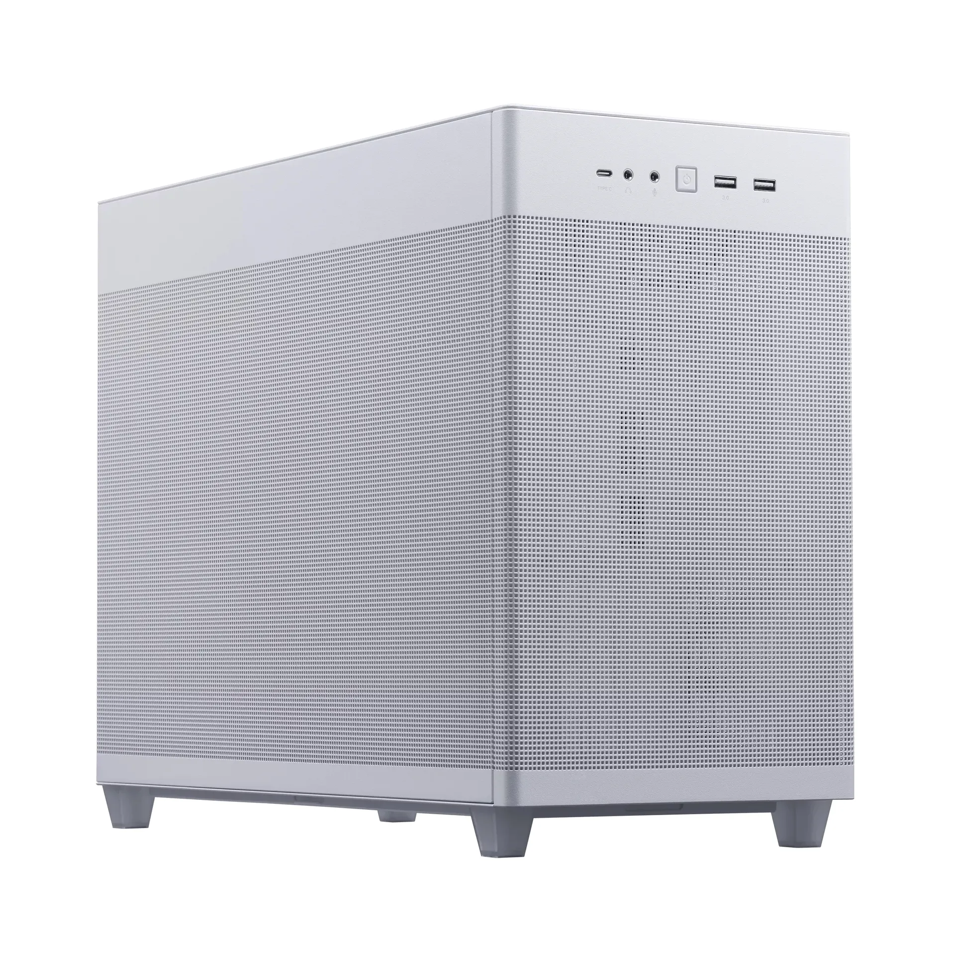 ASUS Prime AP201 MicroATX Mini Tower Weiß – Bild 4