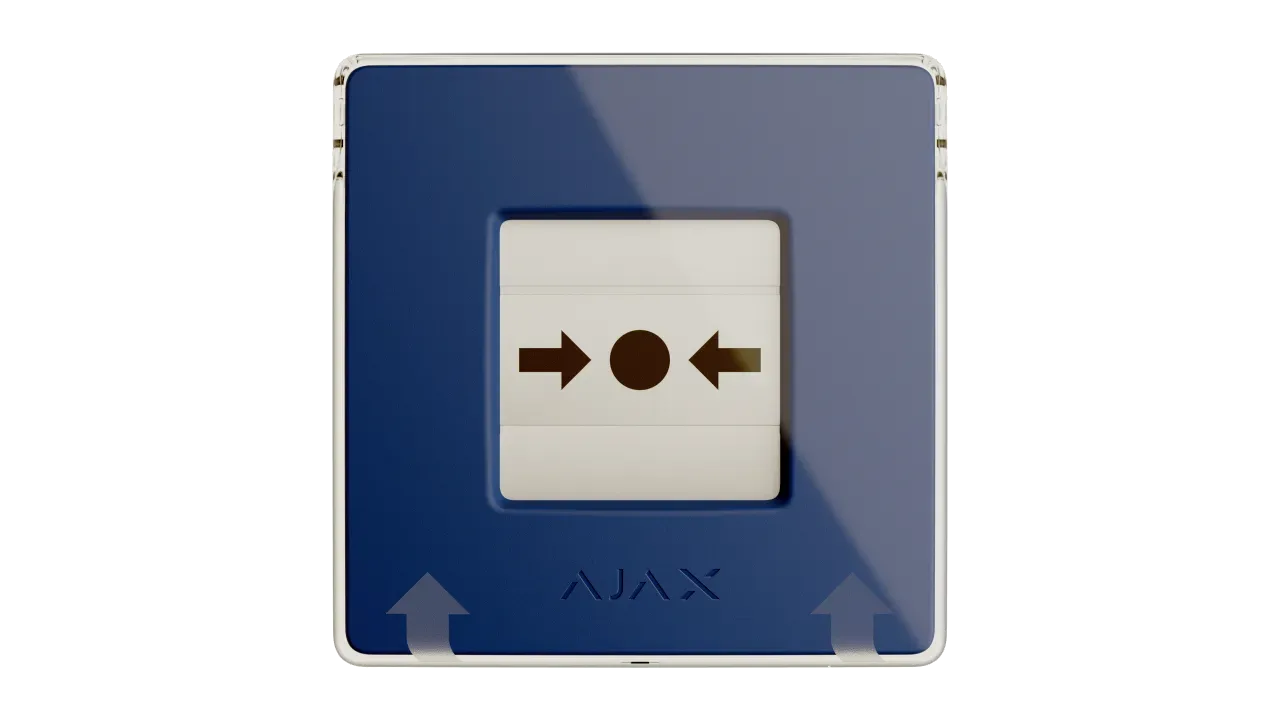 AJAX EN54 Fire & Safety • Manual Call Point • Blue AJAX EN54 Fire & Safety • Manual Call Point • Blue