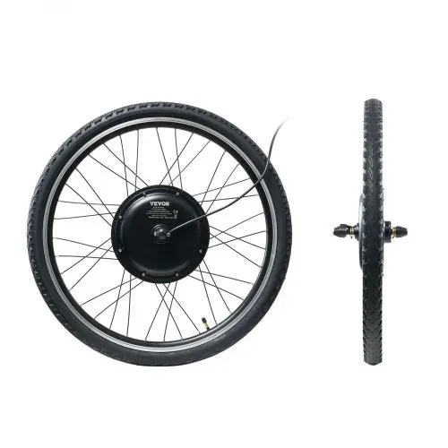 VEVOR 1000 W Elektro-Fahrrad Kit, 48 V 420 U/min φ650mm Vorderrad-E-Bike-Nabenmotorsatz mit verbessertem Geschwindigkeitsregler, Gasgriffsatz, LCD-Display und PAS-System für Rennrad – Bild 10