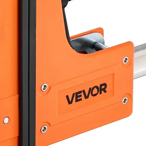 VEVOR Stangenklemmen für Holzbearbeitung 2 Stk. 60,96 cm Öffnung, Parallelklemmen-Set, F-Klemme mit 680 kg Belastungsgrenze, 98,4 mm Tiefe, Kunststoff & Karbonstahl, Metallbearbeitung Orange – Bild 10