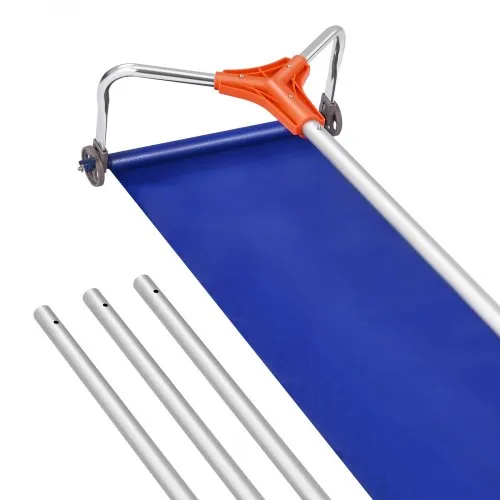 VEVOR Schnee Dachrechen, 432 mm Aluminiumklinge, 125-542cm verstellbarer Schneeschieber mit Rädern & Gleitschiene, Schneeräumwerkzeug zum Entfernen von Laub & Schnee auf Hausdächern VEVOR Schnee Dachrechen, 432 mm Aluminiumklinge, 125-542cm verstellbarer Schneeschieber mit Rädern & Gleitschiene, Schneeräumwerkzeug zum Entfernen von Laub & Schnee auf Hausdächern