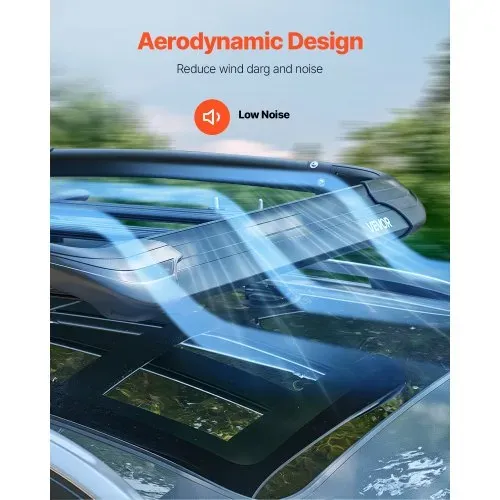 VEVOR Dachgepäckträgerkorb Autodachkorb (1216 x 1020 x 142 mm) universeller Dachgepäckträger aus rostfreiem legiertem Stahl (68 kg Max Tragkraft), Autodach-Gepäckträger für SUV Lkw – Bild 5