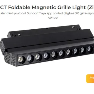 MiBoxer MG5-06F-ZL LED 48V Track Grille Light Foldable 6W RGB+CCT Zigbee 3.0 + 2,4G MiBoxer MG5-06F-ZL LED 48V Track Grille Light Foldable 6W RGB+CCT Zigbee 3.0 + 2,4G