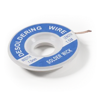 Entlötlitze McPower, 1,5mm breit, 1,5m lang Entlötlitze McPower, 1,5mm breit, 1,5m lang