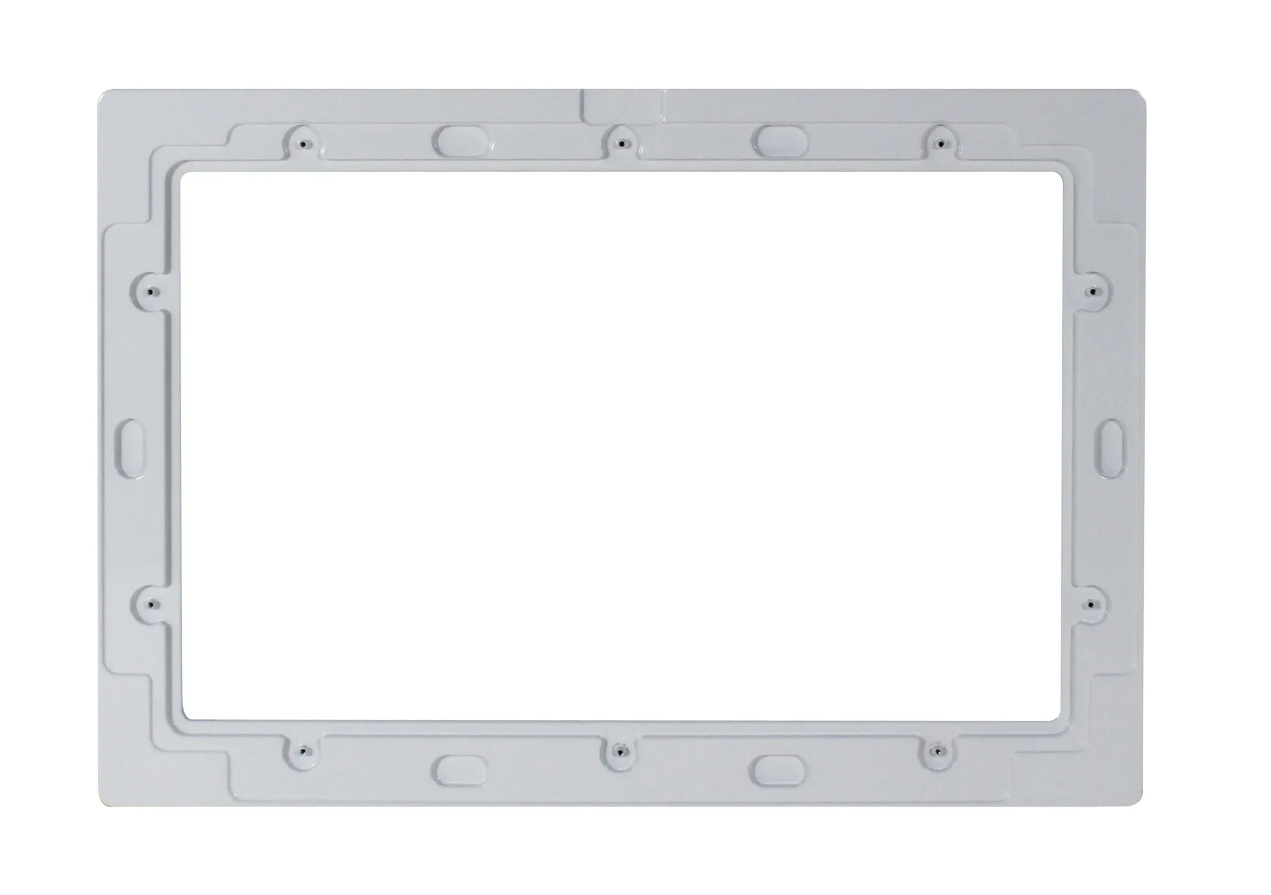 ALLNET Touch Display Tablet 12 Zoll zbh. Blende für Einbaurahmen, weiß schmal – Bild 2