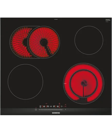 Siemens ET675FNP1E Kochfeld Schwarz, Edelstahl Integriert Keramik 4 Zone(n) Siemens ET675FNP1E Kochfeld Schwarz, Edelstahl Integriert Keramik 4 Zone(n)