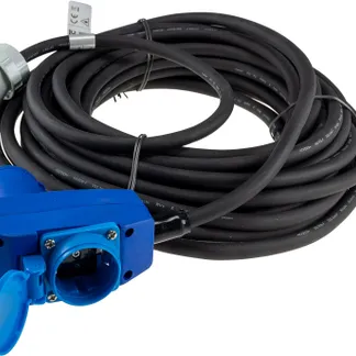 CEE Verlängerungskabel 15m H07RNF 3G2,5 für Camping, Wohnwagen, Winkelkupplung CEE Verlängerungskabel 15m H07RNF 3G2,5 für Camping, Wohnwagen, Winkelkupplung