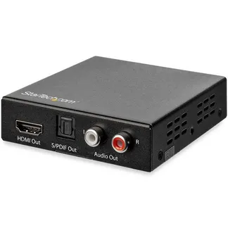 StarTech.com 4K HDMI Audio Extractor mit 4K 60Hz Unterstützung StarTech.com 4K HDMI Audio Extractor mit 4K 60Hz Unterstützung