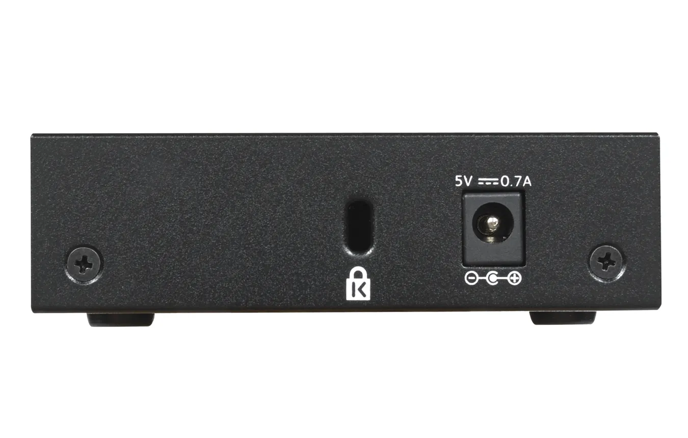 NETGEAR GS305 Switch 5 Port Gigabit Ethernet LAN Switch (Plug-and-Play Netzwerk Switch, LAN Verteiler, Hub energieffizient, lüfterlos, robustes Metallgehäuse) – Bild 3