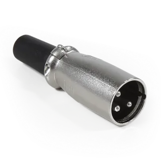 Mikrofon XLR-Stecker HOLLYWOOD 3-polig, Metall Mikrofon XLR-Stecker HOLLYWOOD 3-polig, Metall