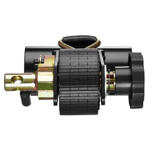 VEVOR Spanngurte für Leitergestell, 47,5–50,8 mm, schwarze Rundrohrbefestigung, 38 mm x 2,25 m, Ratschengurte mit doppelten J-Haken, 226,8 kg Traglast, mit Schnallenverschluss (2er-Pack) – Bild 9