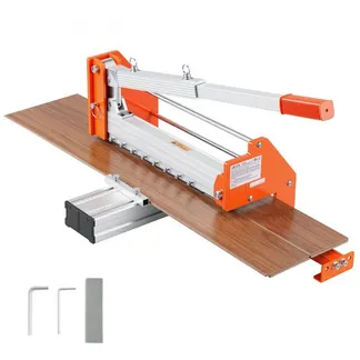 VEVOR Laminatschneider 304,8 mm Vinylschneider Schnittstärke 12mm, Schneidegerät mit Hebel aus Aluminiumlegierung, Teleskopierbarer Stützplatte, für Fertigparkettböden, LVT, VCT, SPC, LVP, WPC VEVOR Laminatschneider 304,8 mm Vinylschneider Schnittstärke 12mm, Schneidegerät mit Hebel aus Aluminiumlegierung, Teleskopierbarer Stützplatte, für Fertigparkettböden, LVT, VCT, SPC, LVP, WPC