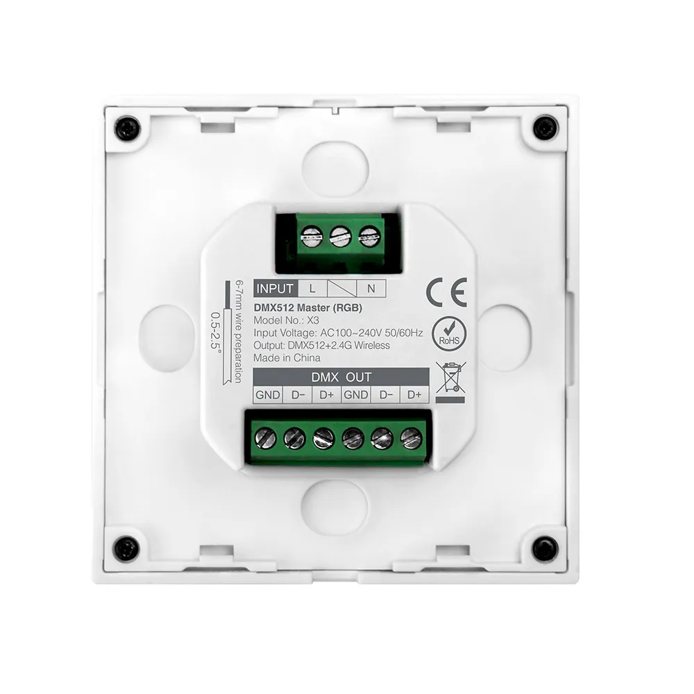 MiBoxer X3 LED DMX 3 in 1 Smart Panel Fernbedienung – Bild 7