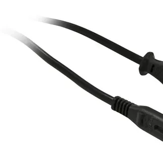 Netzkabel 230V Euro-Stecker/Euro8(C7)-Buchse, 1,8m, Black, Synergy 21, 250V/2.5A, Netzkabel 230V Euro-Stecker/Euro8(C7)-Buchse, 1,8m, Black, Synergy 21, 250V/2.5A,