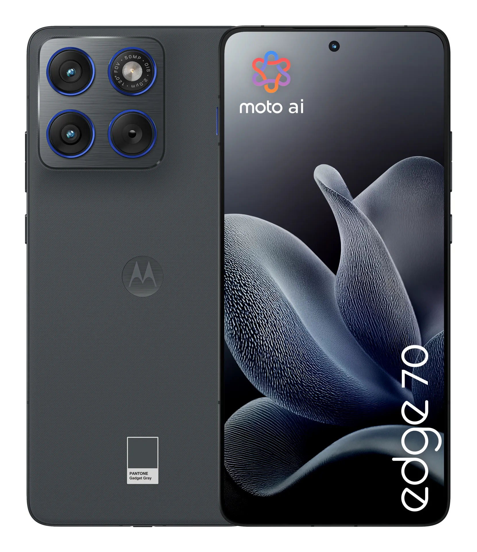 Motorola edge 70 17 cm (6.7″) Dual-SIM Android 16.0 5G USB Typ-C 12 GB 512 GB 4800 mAh Grau Motorola edge 70 17 cm (6.7″) Dual-SIM Android 16.0 5G USB Typ-C 12 GB 512 GB 4800 mAh Grau
