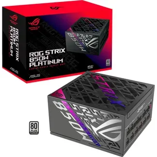 ASUS ROG -STRIX-850P-GAMING Netzteil 850 W 20+4 pin ATX ATX Schwarz ASUS ROG -STRIX-850P-GAMING Netzteil 850 W 20+4 pin ATX ATX Schwarz