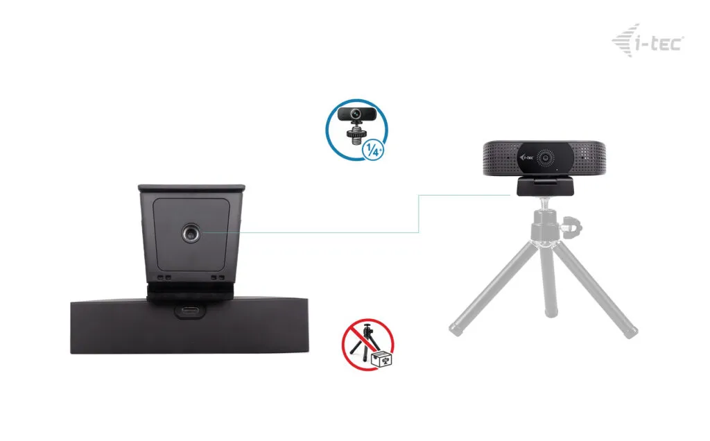 i-tec SOLOMON 500 4K PDAF Webcam – Bild 5