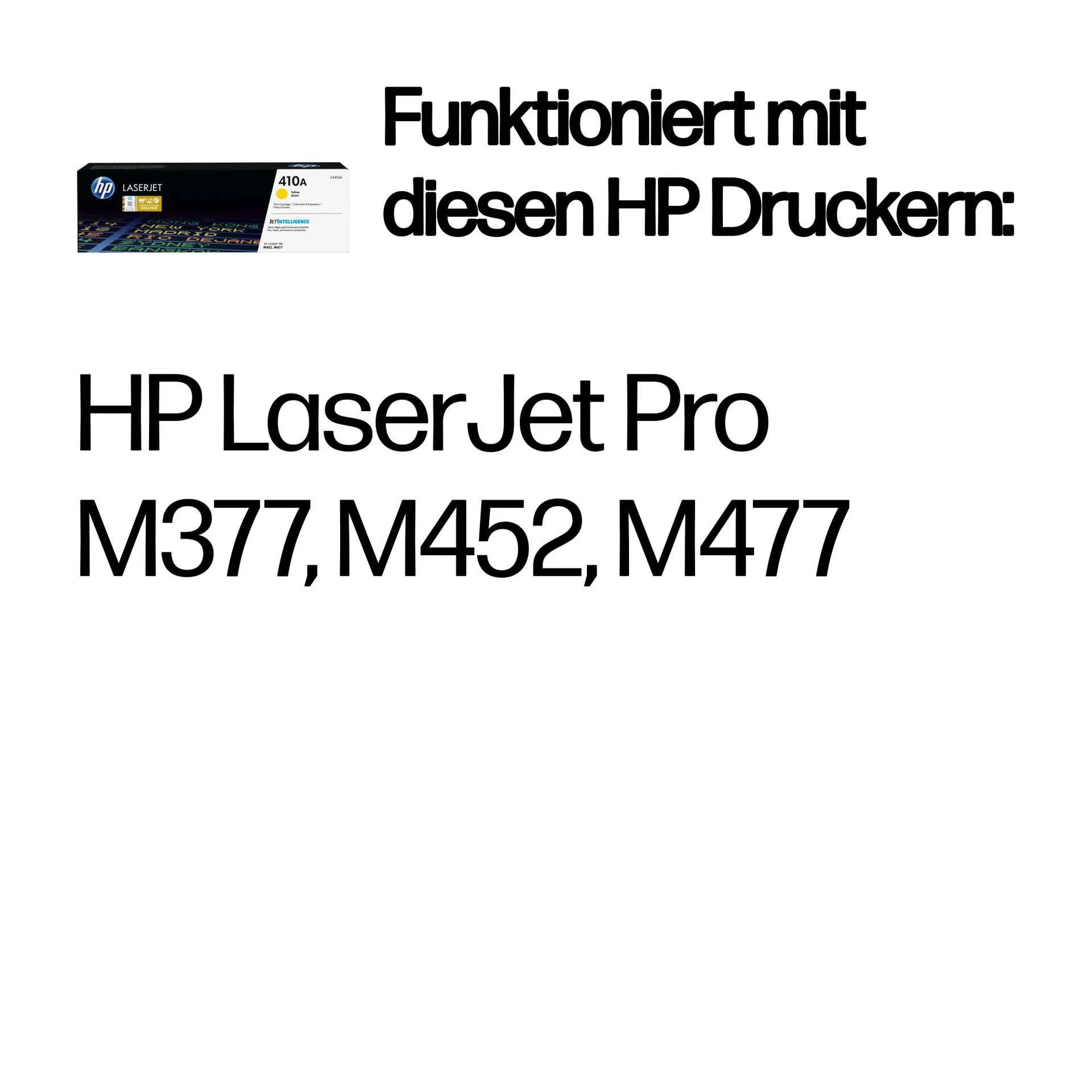 HP Original 410A Gelb LaserJet Tonerkartusche – Bild 2
