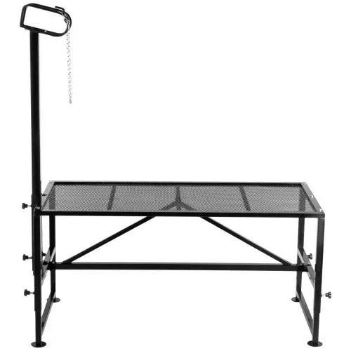 VEVOR Viehständer 130 x 59 cm, Trimmständer mit geradem Kopfstück, Ziegentrimmständer Metallrahmen Schafschurständer Viehtrimmständer – Bild 8