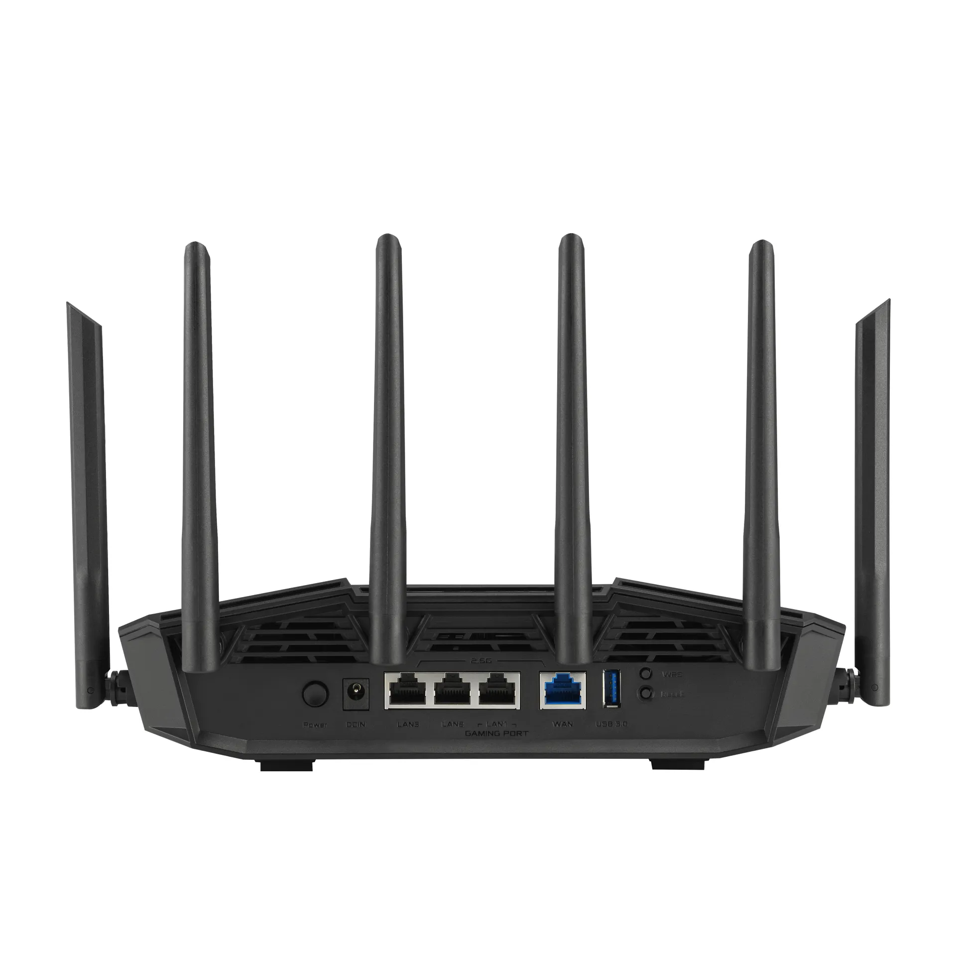 ASUS 90IG0A30-MO9C00 WLAN-Router 2.5 Gigabit Ethernet Tri-Band (2,4 GHz/5 GHz/6 GHz) Schwarz – Bild 2