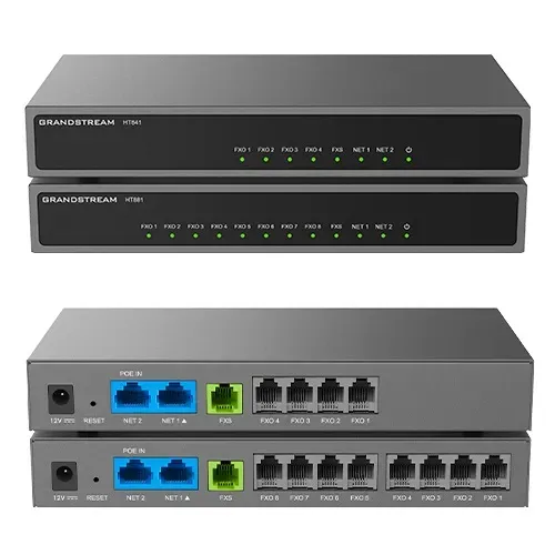 Grandstream SIP-ATA HandyTone HT881 1x FXS-Port und 8x FXO-Ports – Bild 3