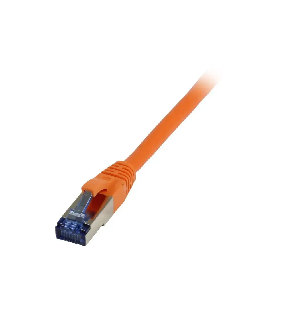 Patchkabel RJ45, CAT6A 500Mhz, 0.25m, orange, S-STP(S/FTP), TPE/LSZH(Superflex), AWG26, Synergy 21 Patchkabel RJ45, CAT6A 500Mhz, 0.25m, orange, S-STP(S/FTP), TPE/LSZH(Superflex), AWG26, Synergy 21